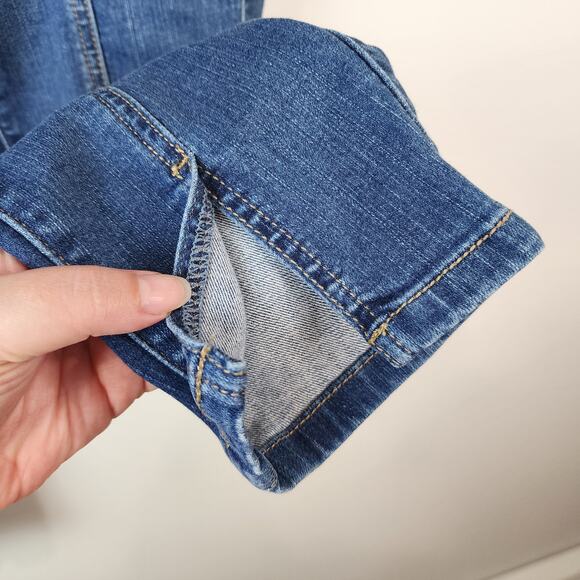 Torrid Bombshell Skinny Jeans Seamed Split Hem Stretch Denim Pants Size 14 TALL - Picture 5 of 8